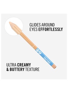 RIMMEL LONDON Kind & Free Clean Eyeliner Pencil - 005 - Creamy White, 1.1g  - Image 5