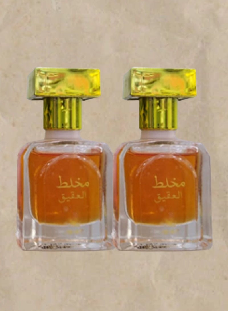 2 Pieces Mukhallat Perfume Oil 20 Ml - Image 1