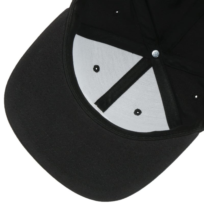 Brixton Men's Oath III Medium Profile Adjustable Snapback Hat, black, One Size - Image 5