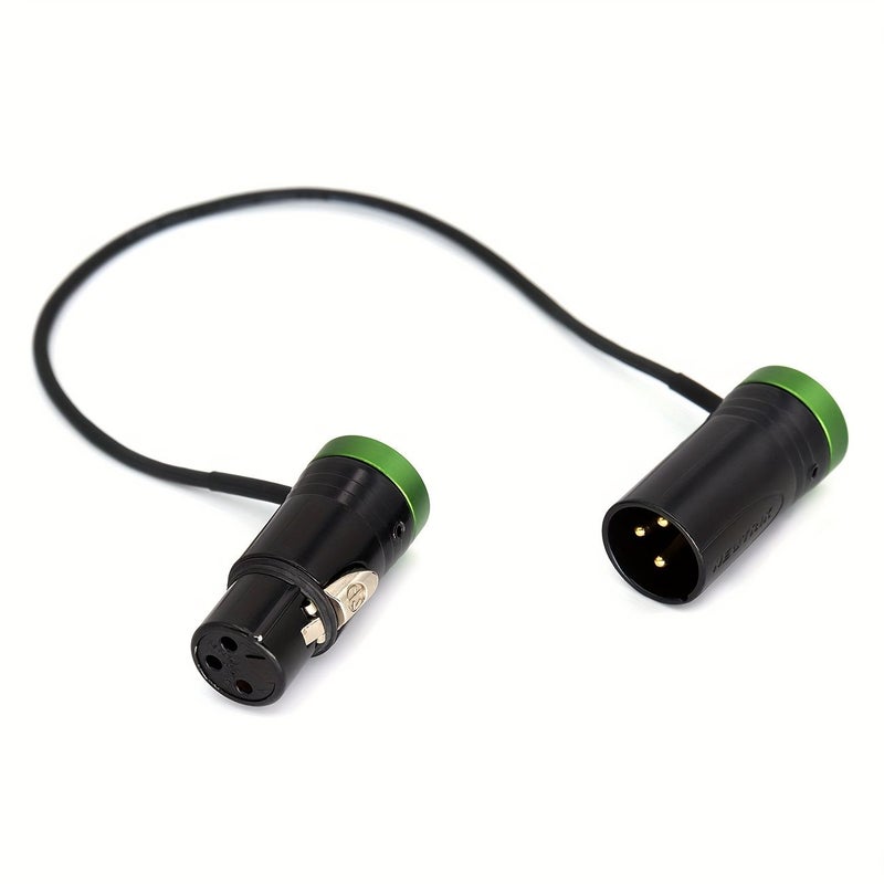 كابل صوتي أخضر من أنثى XLR ثلاثية الأطراف إلى ذكر XLR لأجهزة الصوت Zoom - Image 1