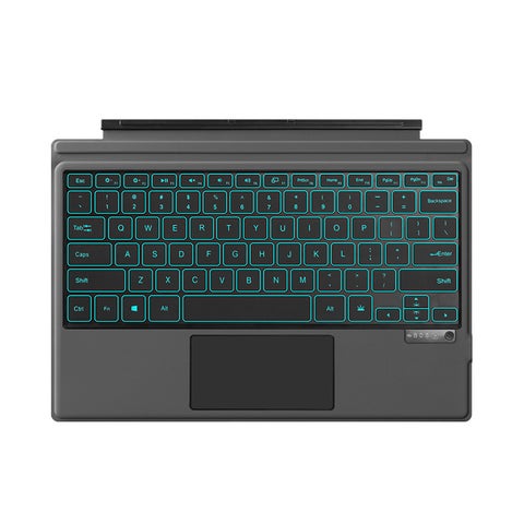 For surfacePro8 Bluetooth Keyboard Microsoft surface pro4/5/6 7 Magnetic Keyboard Set GO3 dark gray with 7 color backlight