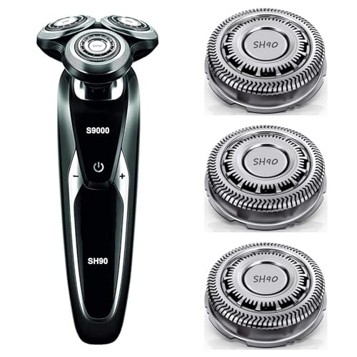 TERMATION SH90 Replacement Heads Compatible with Philips Norelco Shaver Series 9000 Series 8950 - Image 2