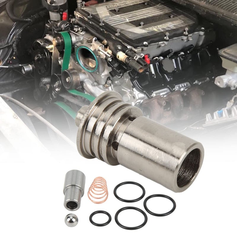 A Transmission Cooler Bypass Kit STL010 Metal Cooling System Bypass Valve For 2014 Up 6L80 6L90 Reduces Temps 20 Percent For Heavy Loads Immediate Cooler Fill - Image 5