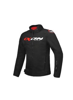 ixon Ixon FIERCE MC Textile Jacket Black-White-Red  - Image 1