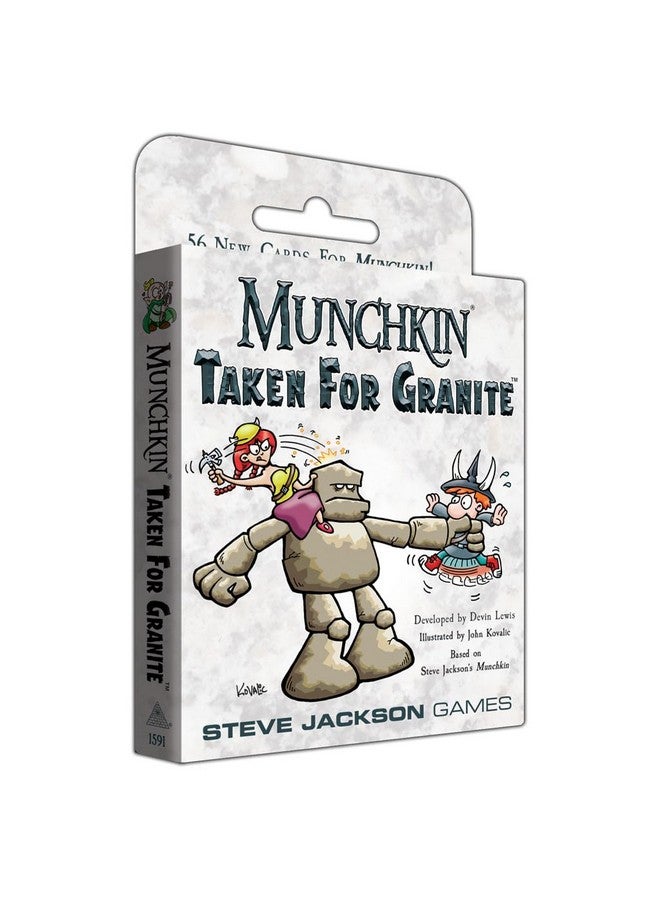 STEVE JACKSON GAMES SJG Munchkin Taken for Granite - Strategy Game - for 3 to 6 Players and Ages 14+