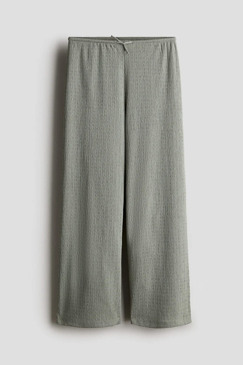 اتش اند ام Textured jersey trousers