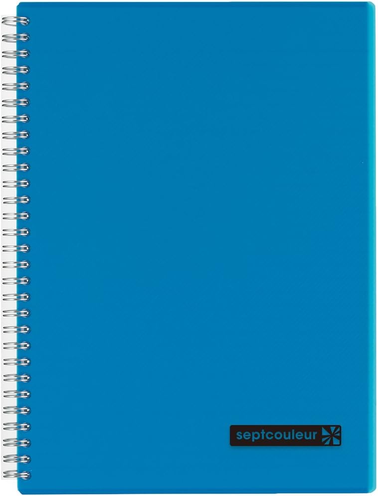 Maruman SeptColNotebk B5 80sht Blue - Image 1