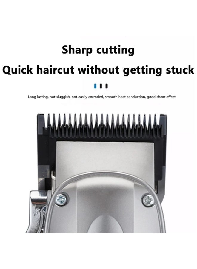 Professional Men’s Hair Clipper – Sharp Stainless Steel Blades with Powerful Motor for Precise Cutting - Image 2