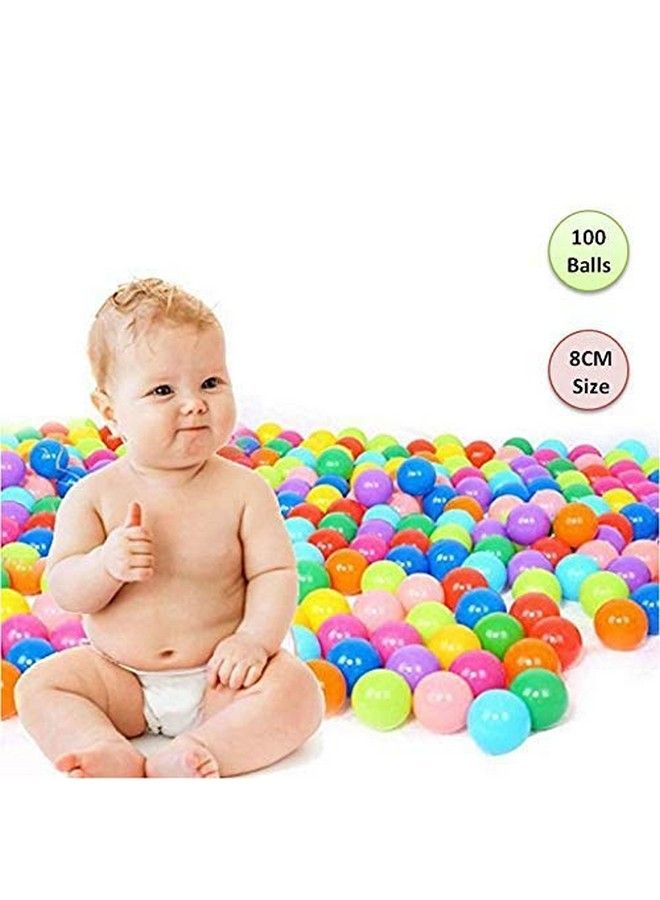 Magicwand كرات بلاستيكية متعددة الألوان بحجم كبير جدًا لبركة الكرات وحمام السباحة للأطفال【6 أشهر وما فوق】【8 سم × كبير جدًا】【عبوة من 50 كرة】【متعددة الألوان】 - Image 4