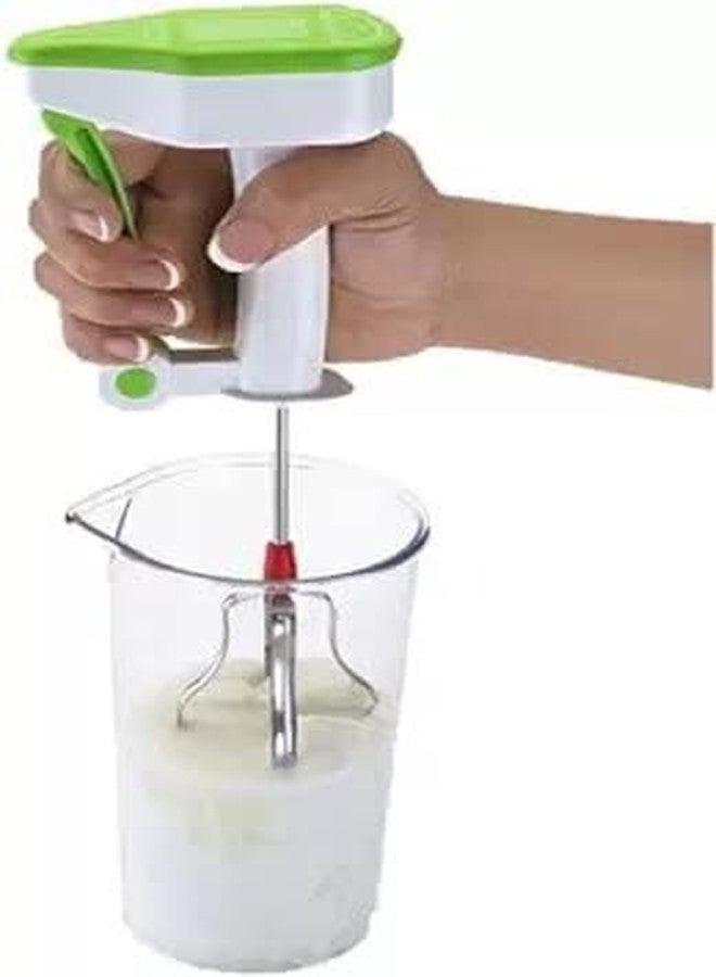 OMORTEX Daily Kitchen Use Combo of Powerfull Blender Wooden Bhaji Masher Whisk Spatula & Brush (Pack of 5) Kitchen Tool Set - Image 2