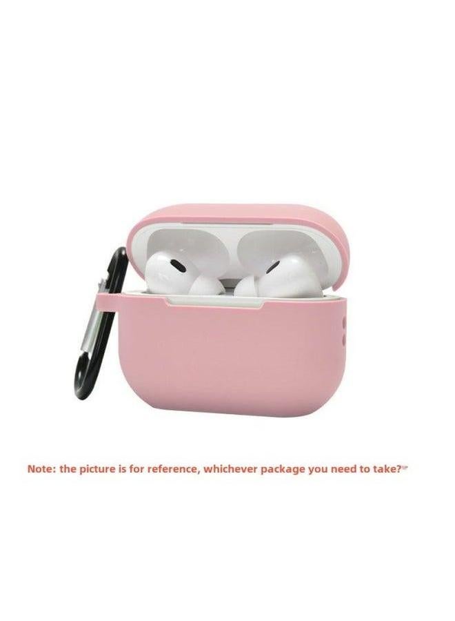 Airpodspro Earphone Case For Apple 3 Generation Bluetooth Headset Protective Cover Airpods Series Shell-Color:Pink-Applicable Model:Airpods Pro Boxed Mountaineering Buckle - Image 1