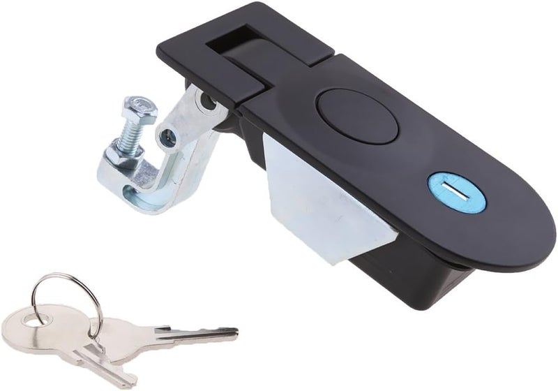 klarako3x Compression Latch Lock Large Horsebox Locker Door Tack Box Toolbox Black - Image 2