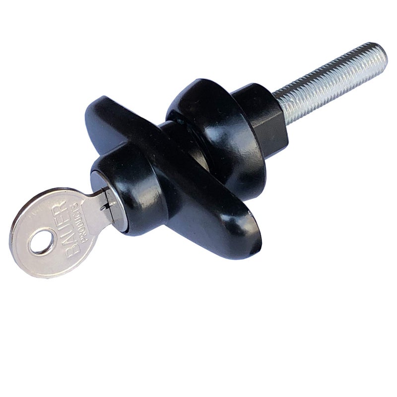 باوير وصول جانبي باور أو قفل الباب. الجزء رقم T500 (T-500) | مقبض نافذة الوصول الجانبي بقفل غطاء الشاحنة لمفتاح Leer A.R.E K127 | مقبض غطاء غطاء تونيو T-500 لقرن لير (عبوة واحدة) - Image 3