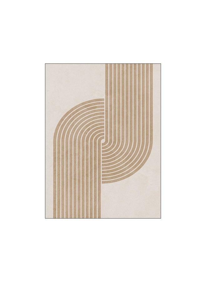 مجموعة من 3 لوحات جدارية من قماش القماش ممددة على إطار خشبي، لوحات أوراق النباتات الاستوائية المجرد، من أجل المنزل، غرفة المعيشة، ديكور المكتب - Image 2