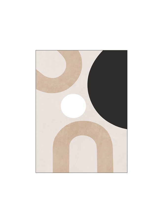 مجموعة من 3 لوحات جدارية من قماش القماش ممددة على إطار خشبي، لوحات أوراق النباتات الاستوائية المجرد، من أجل المنزل، غرفة المعيشة، ديكور المكتب - Image 4