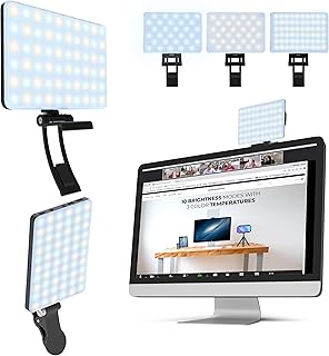 HumanCentric Video Conference Lighting Kit, Camera Light for Zoom Meetings, Streaming Video Face Light, Easy Setup for - Image 1