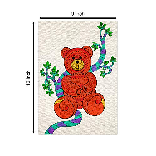 WONDRBOX Art and Craft Activity for Kids (Gond Canvas Art (Pack of 10)) - Image 4