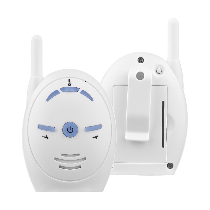 2.4G Wireless Audio Baby Monitor Max. 200M Transmission Range Built-in Microphone Speaker Two-Way Talk Audio Mnitoring Dual Power Supply Ways - Image 2