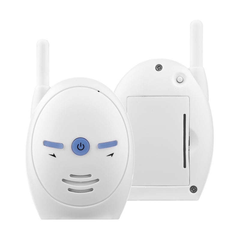 2.4G Wireless Audio Baby Monitor Max. 200M Transmission Range Built-in Microphone Speaker Two-Way Talk Audio Mnitoring Dual Power Supply Ways - Image 3