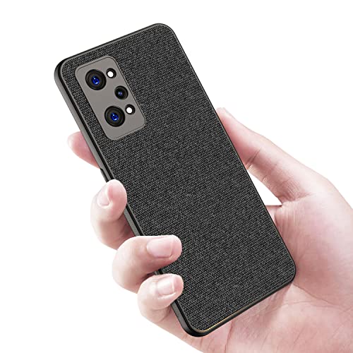 KAPA Polycarbonate Soft Full Fabric Protective Back Case Cover for Realme Gt Neo 3T and Gt Neo 2 (Black) - Image 5