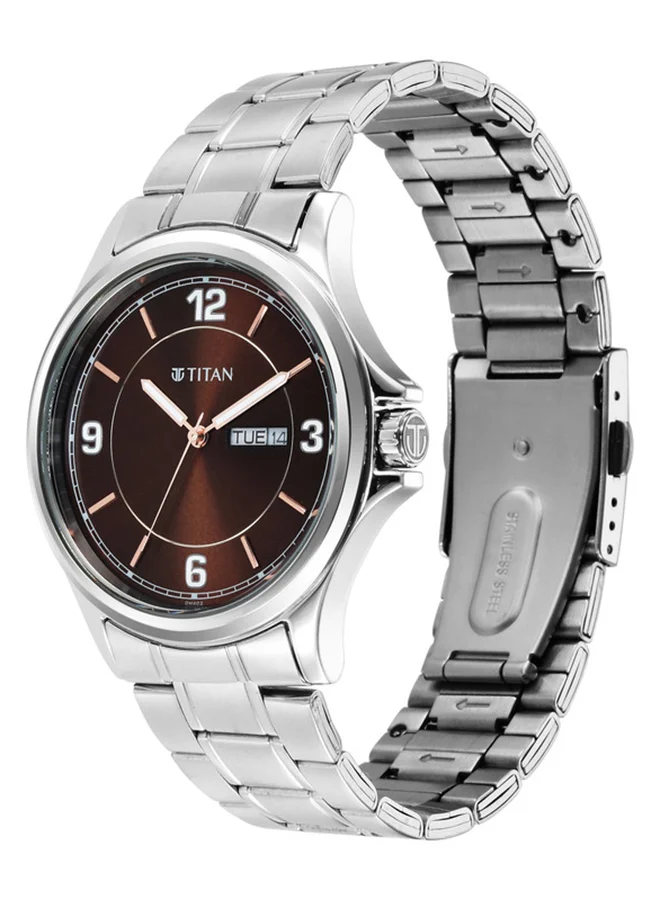 TITAN Stainless Steel Analog Wrist Watch 1870SM02