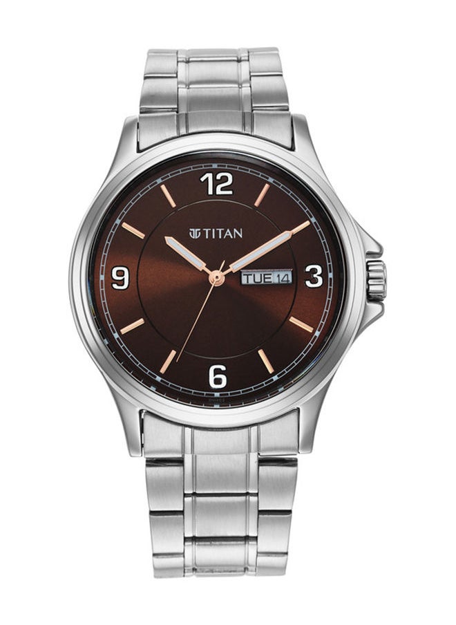 TITAN - Stainless Steel Analog Wrist Watch 1870SM02 - Image 1
