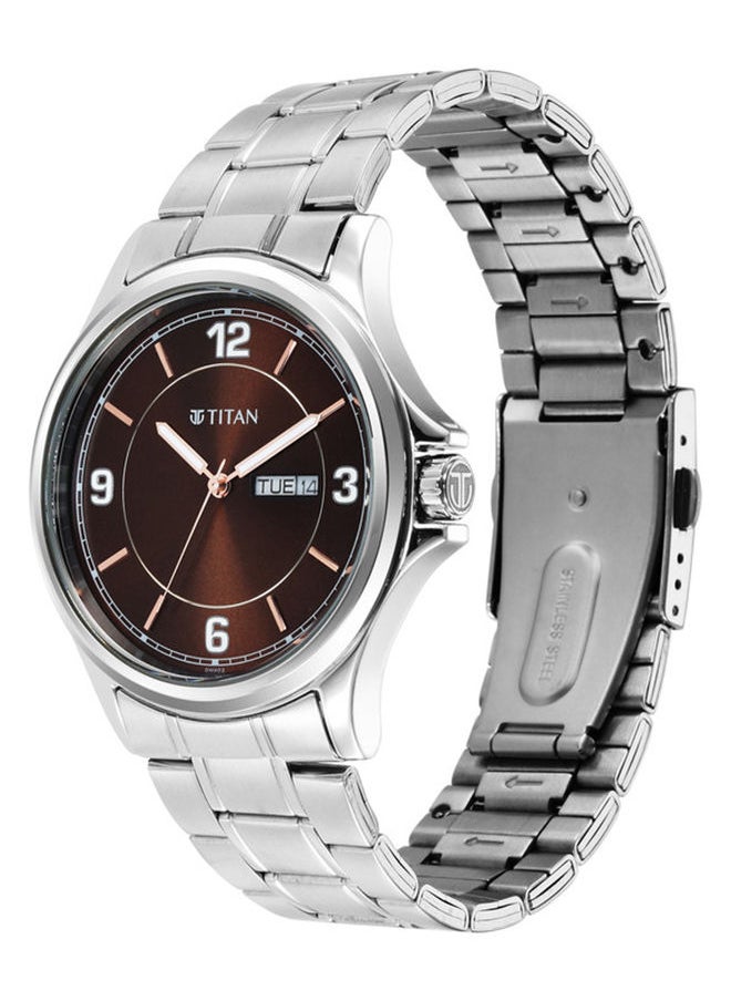 TITAN - Stainless Steel Analog Wrist Watch 1870SM02 - Image 1