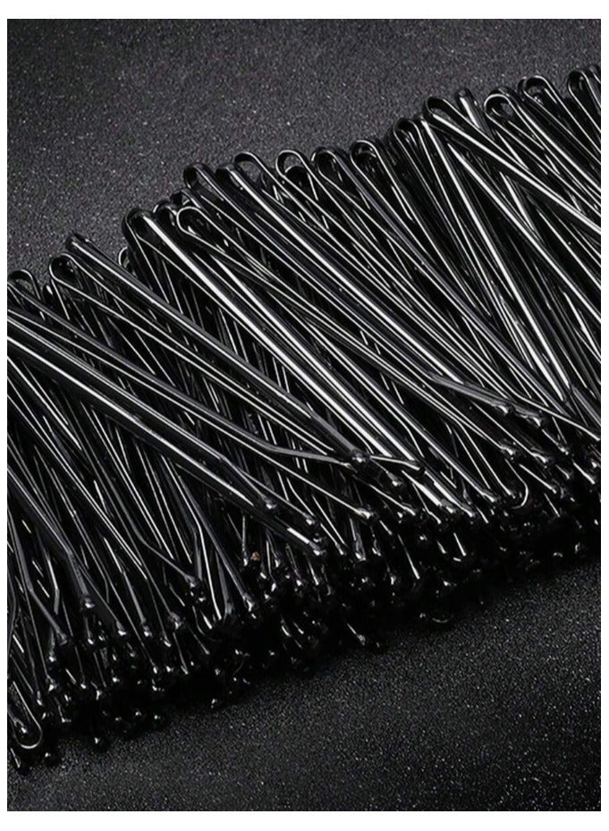 Black Hair Pins, Black Hair Clips, Black Hair Pins, 50 Pieces of Hair Fixing Clips, U-Shaped Hair Clip, Black Color Hairpins, Hair Clips Small in Black Color for Hair Fixing, Black Hairpin, Black Hair Clip, Black Hair Pin, Black Hair Screws, Black Hair Pins - Image 2