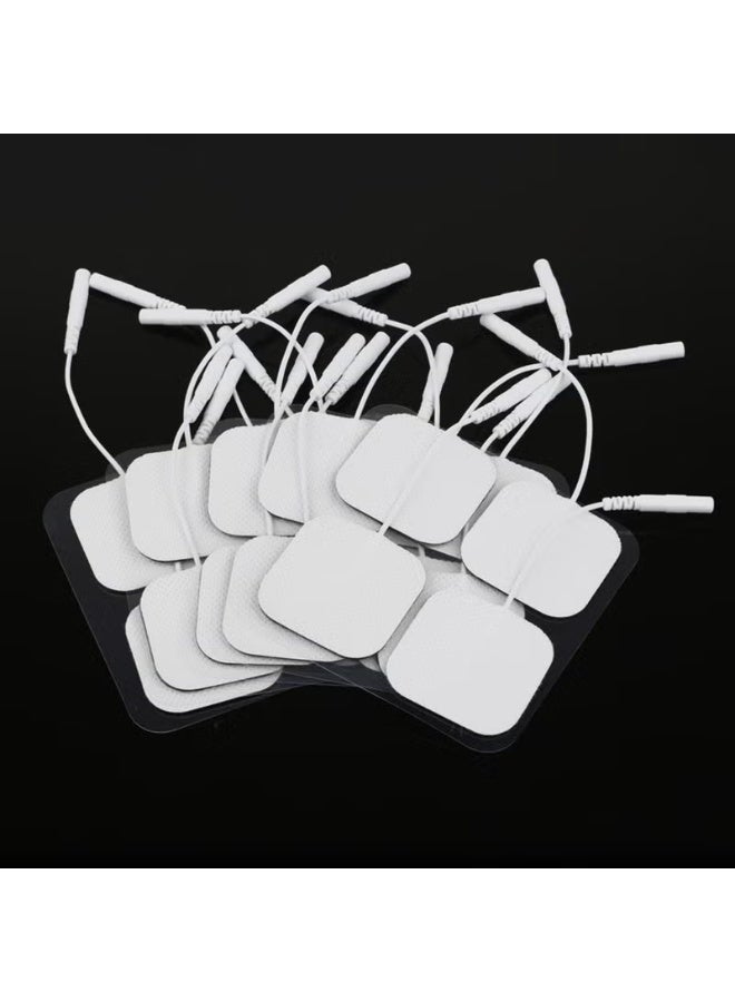 TEXSENDA 20-Pack Of 5 X 5 Cm Self-Adhesive Replacement Tens Electrode Pads. Wire Size 2.0mm. - Image 5