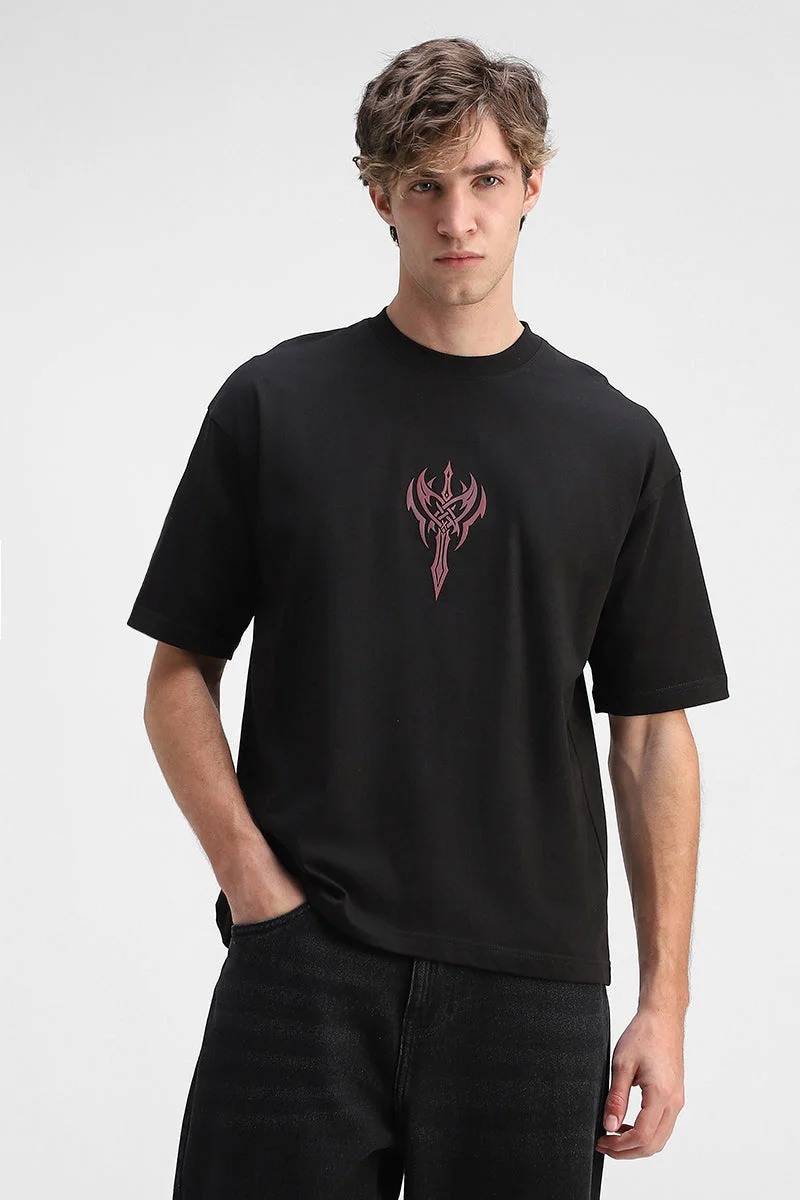 Snitch  Incanation Box Fit 100% Cotton T-Shirt for Men | Best Price UAE