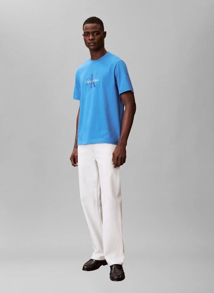 Calvin Klein Jeans  Monogram Logo T-shirt for Men | Best Price UAE