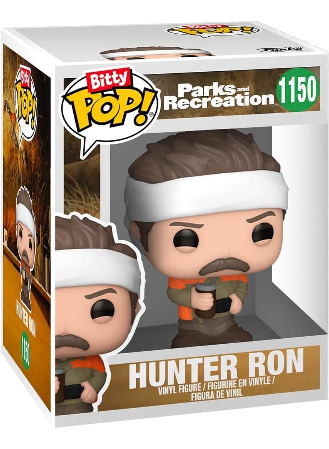 Funko Bitty Pop!: Parks and Recreation Mini Collectible Toys 4-Pack - Andy as Princess Rainbow Sparkle, Duke Silver, April Ludgate, & Mystery Chase Figure (Styles May Vary) - Image 2