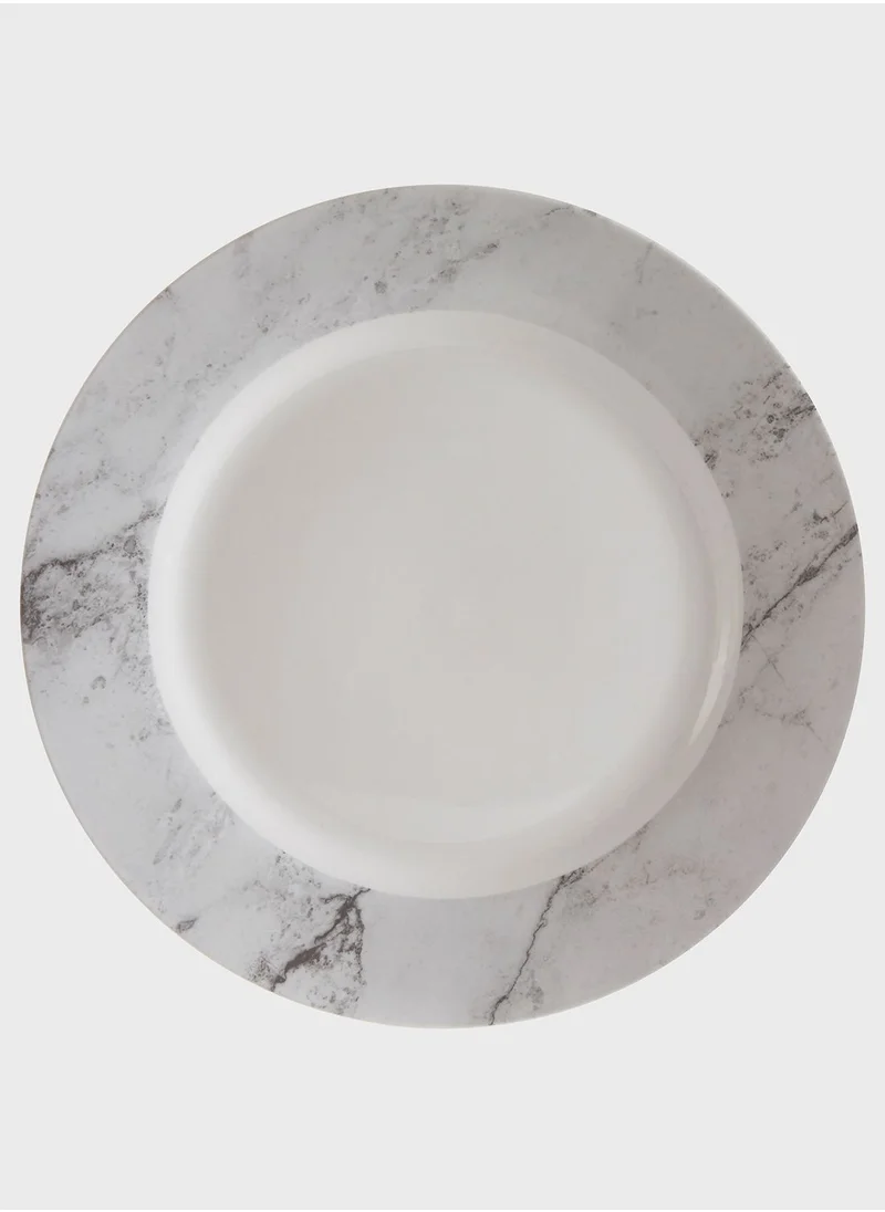 Premier White Marble 16 Piece Dinner Set