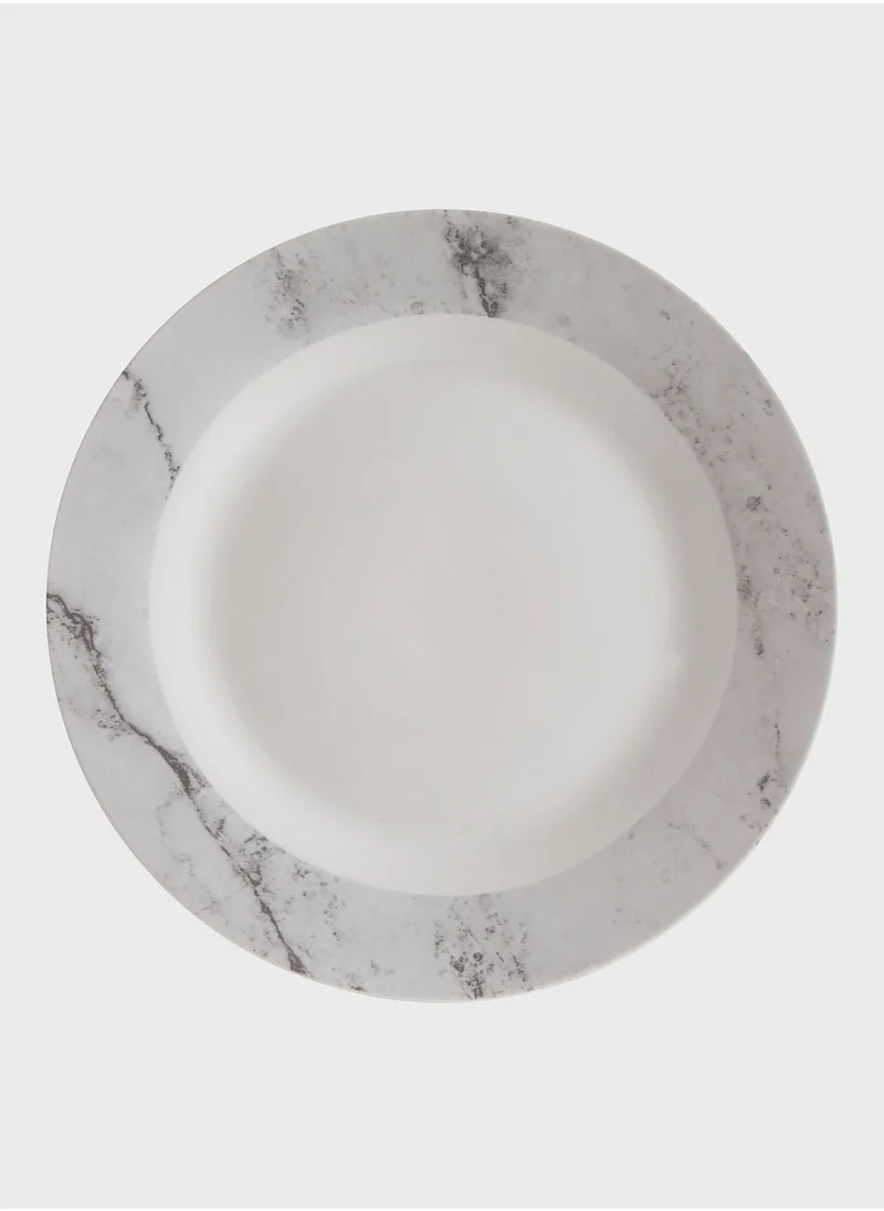 Premier White Marble 16 Piece Dinner Set