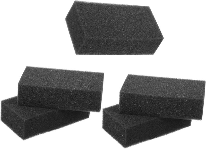 5 قطع إسفنج فرشاة الشعر للحلاقين، أداة تنظيف متينة مع قبضة مريحة للحلاقة وتصفيف الشعر - Image 2