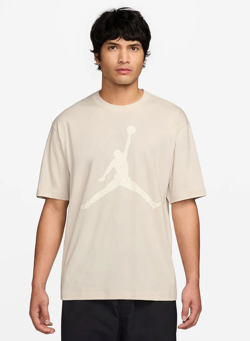 Jordan M J Brk Mg Fill Ss Crew
