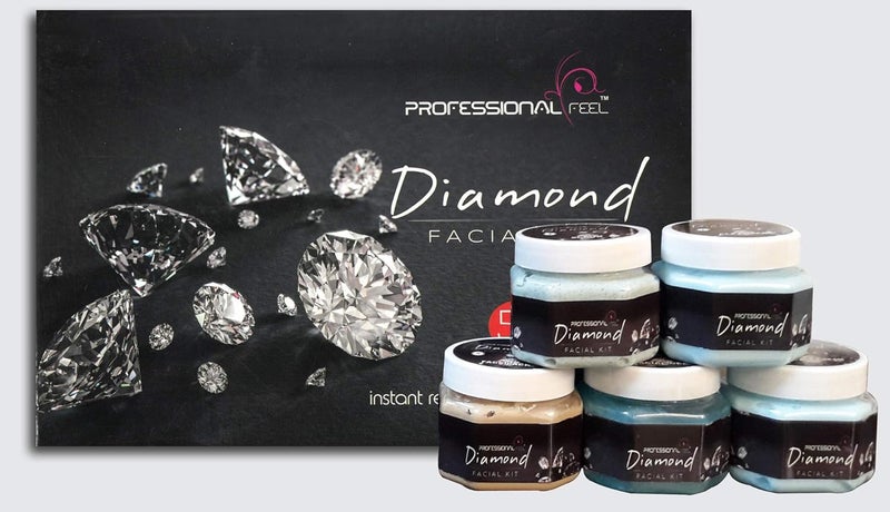 Professional Feel Diamond Facial Kit set of 5 500 gm - Image 2