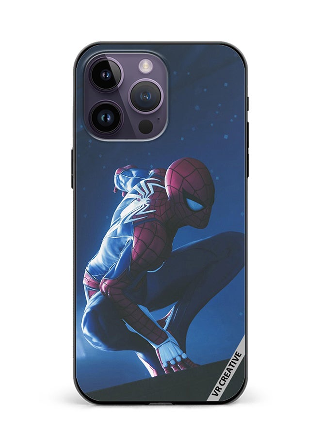 VR CREATIVE Protective Case Cover For Apple iPhone 16 Pro Max Spiderman Design Multicolour
