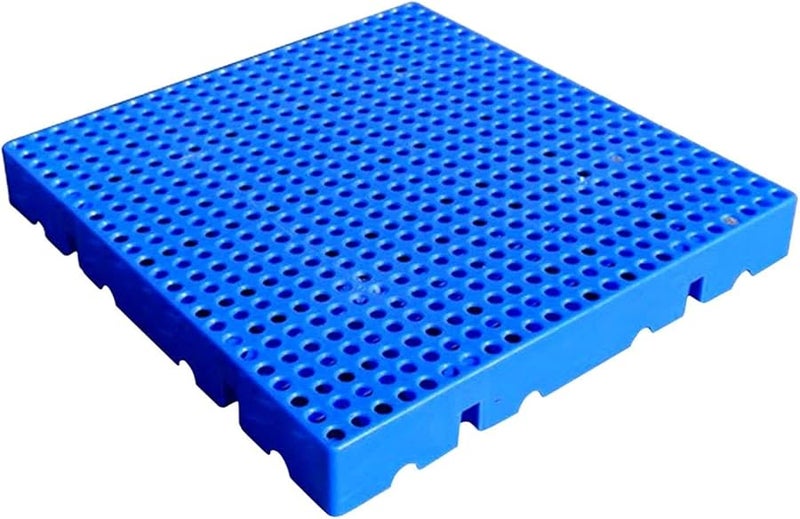 حجم متوسط منصة بلاستيكية مهواة قابلة للتكديس مقاومة للماء شبكية لتخزين قبو الحديقة - Image 1