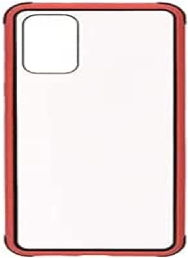 Generic - Generic Plastic Phone Case With Silicone Protection Edges And Classic Design Compatible With Samsung Galaxy S11 - Black Red - Image 1