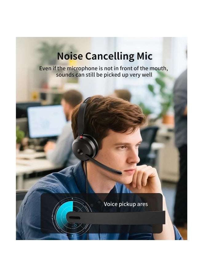 onikuma X81 Gaming Headset with Microphone – Professional Over-Ear Wired Computer Headphones, Noise Cancelling, LED Light, Surround Sound - Image 4