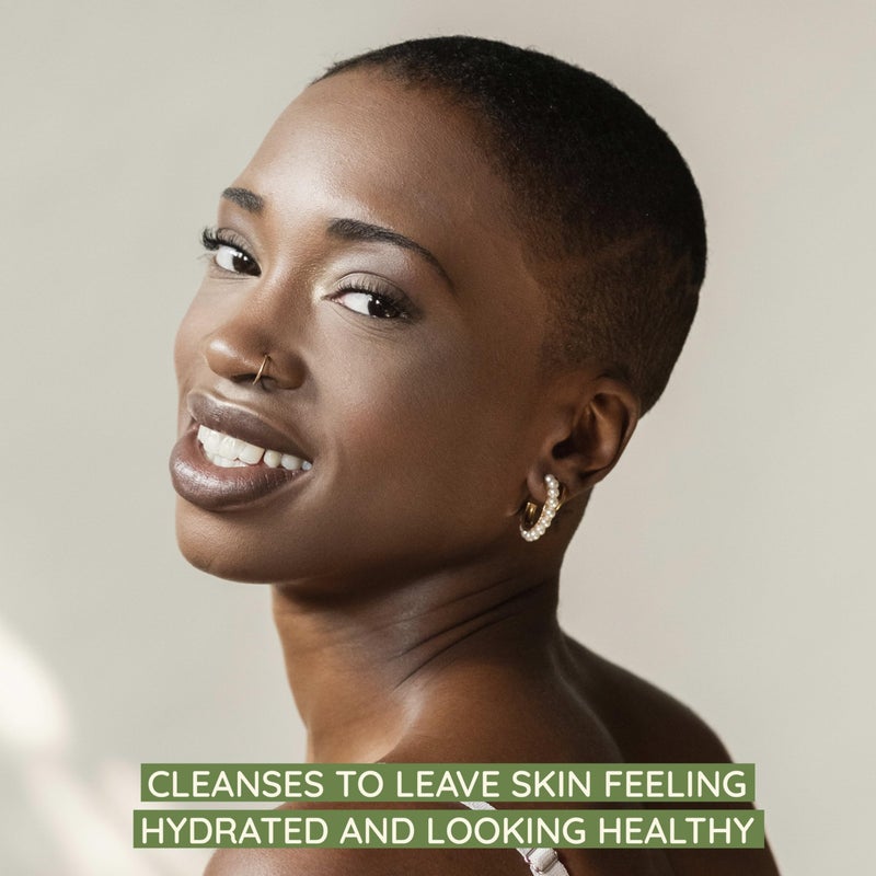 Aveeno Daily Moisturizing Facial Cleanser for Dry Skin, Gentle Face Cleanser with Soothing Oat for Skin that Feels Soft & Supple, Removes Dirt, Oil and Impurities, Fragrance Free, 12 FL OZ - Image 2