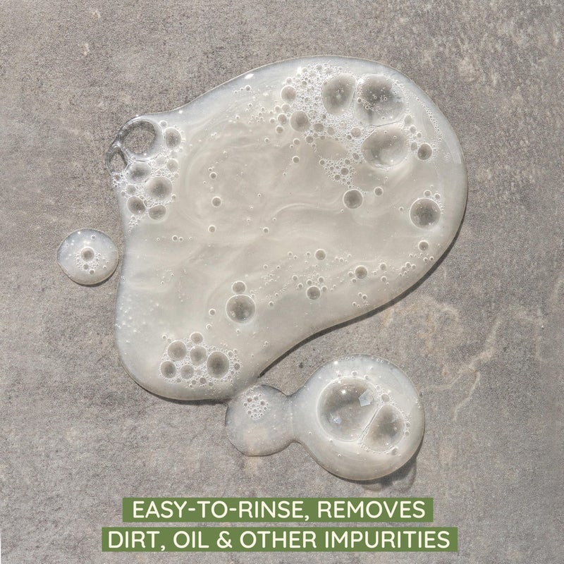 Aveeno Daily Moisturizing Facial Cleanser for Dry Skin, Gentle Face Cleanser with Soothing Oat for Skin that Feels Soft & Supple, Removes Dirt, Oil and Impurities, Fragrance Free, 12 FL OZ - Image 3