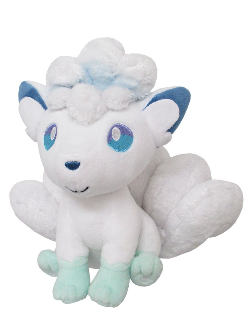 Sanei PP61 Alolan Vulpix Pokemon All Star Collection Stuffed Plush 7 156 months to 180 months - Image 2