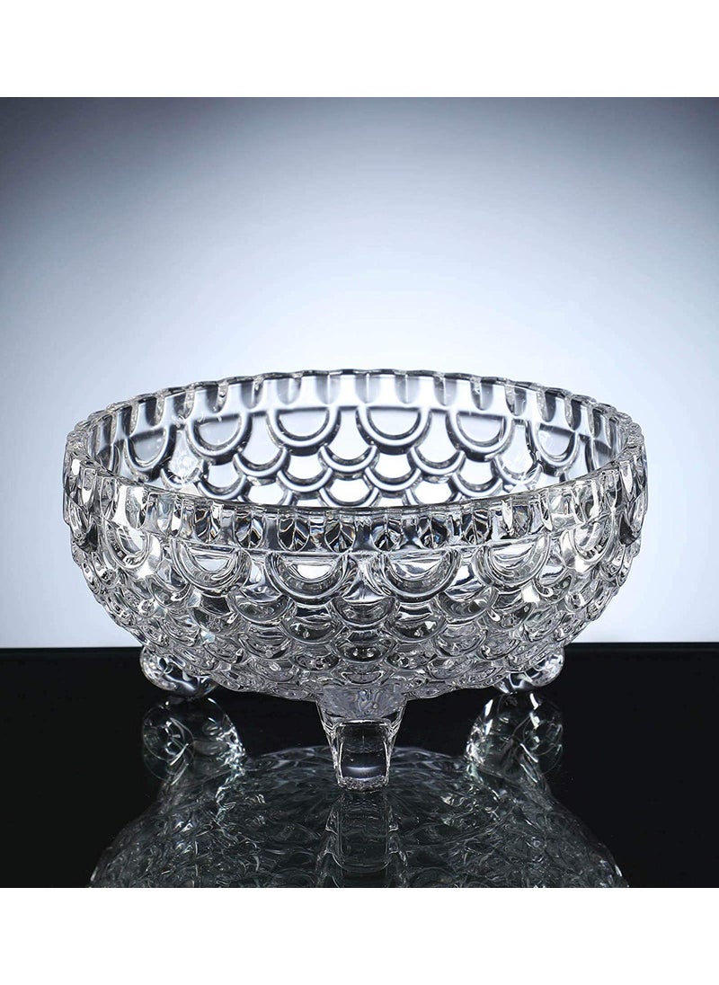 Kmart KHODIYAR Crystal Glass Desert IceCream Sundae Bowl Serving Bowl Pudding Dish 7 Pieces  - Image 4