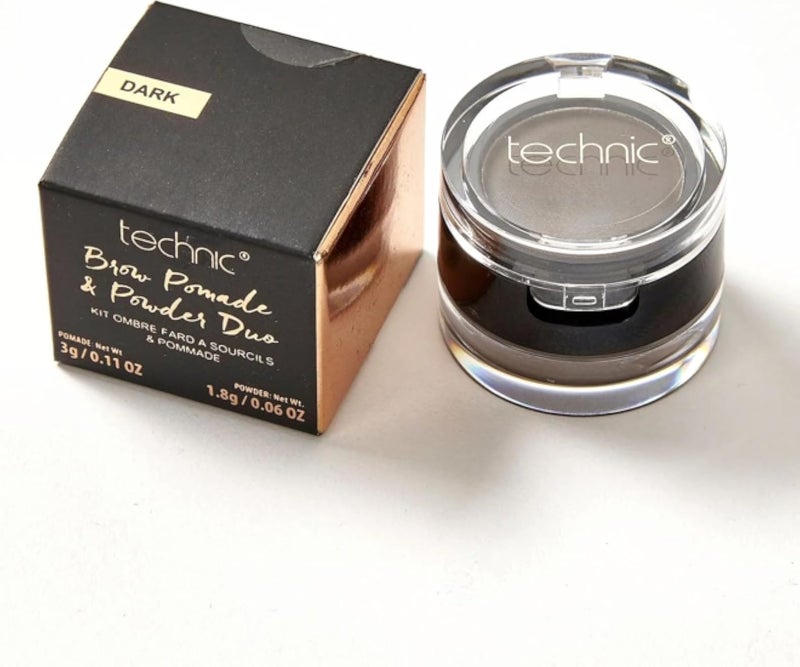 Technic Brow Pomade & Powder Duo Dark 4.8g