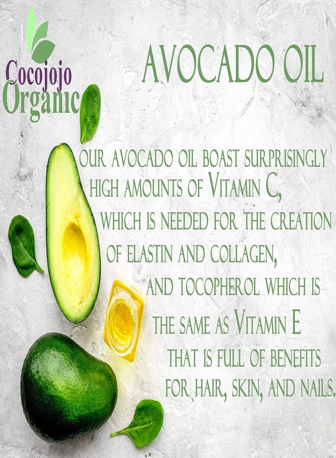 cocojojo AVOCADO OIL - Cold Pressed Partially Filtered 8 oz Pure Seed Oil Extra Virgin Unrefined Moisturizer - Image 4