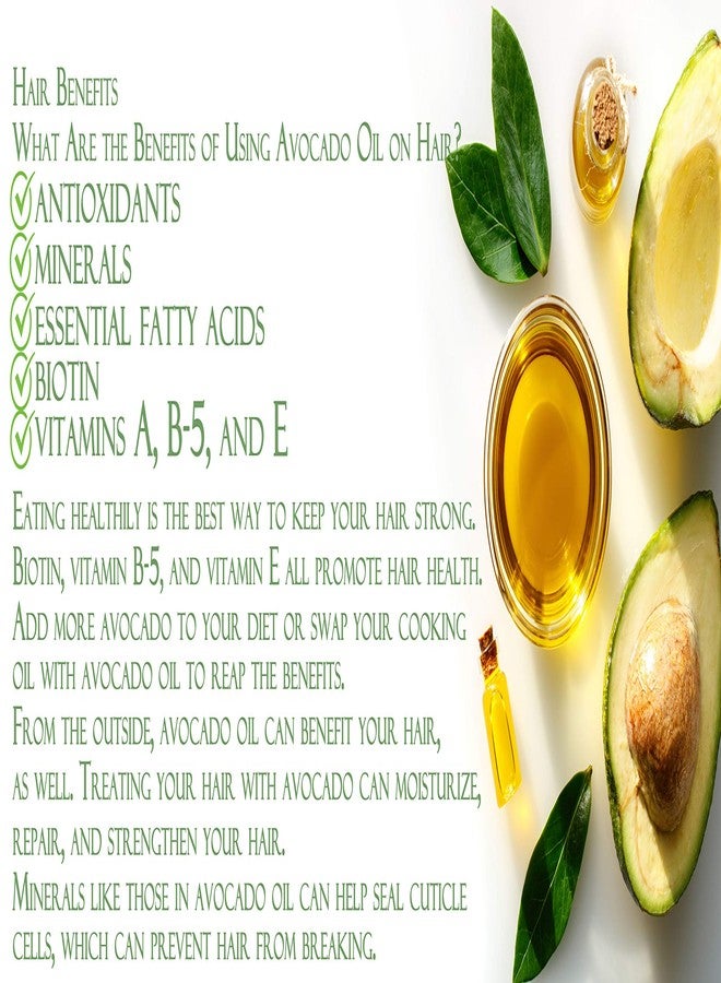 cocojojo AVOCADO OIL - Cold Pressed Partially Filtered 8 oz Pure Seed Oil Extra Virgin Unrefined Moisturizer - Image 5