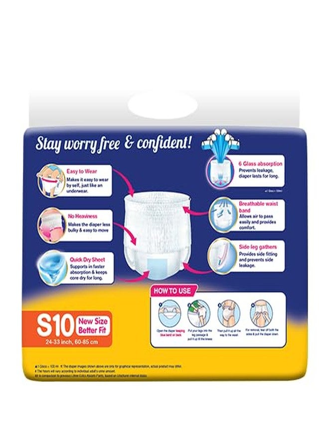 Compatible With Lifree Super Extra Absorb Baby Diapers, Pants Pack of 6, Size - Small 10pcs per packets) - Image 3