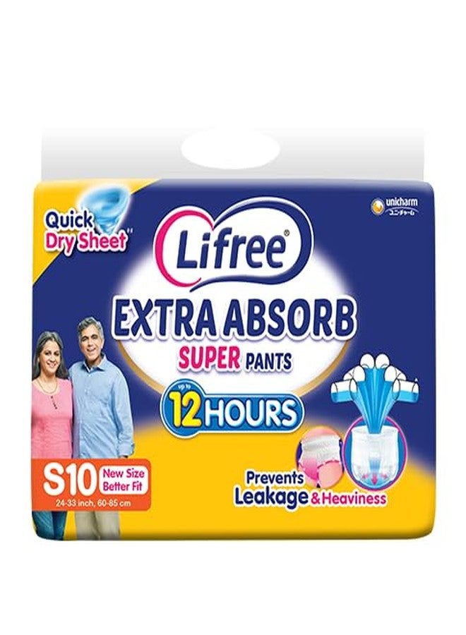 Compatible With Lifree Super Extra Absorb Baby Diapers, Pants Pack of 6, Size - Small 10pcs per packets) - Image 2